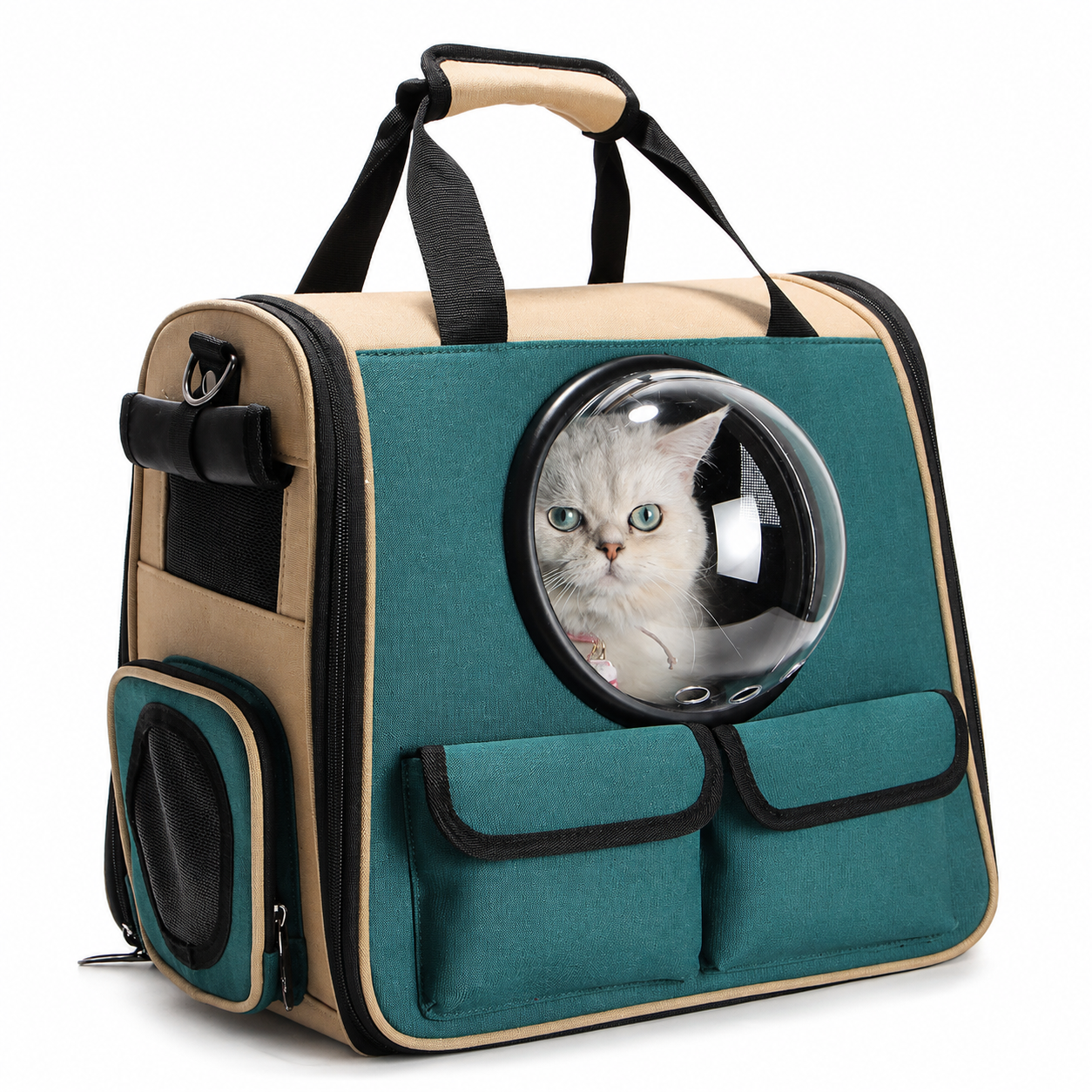 Pet Carrier Backpack, Breathable, Cats and Dogs