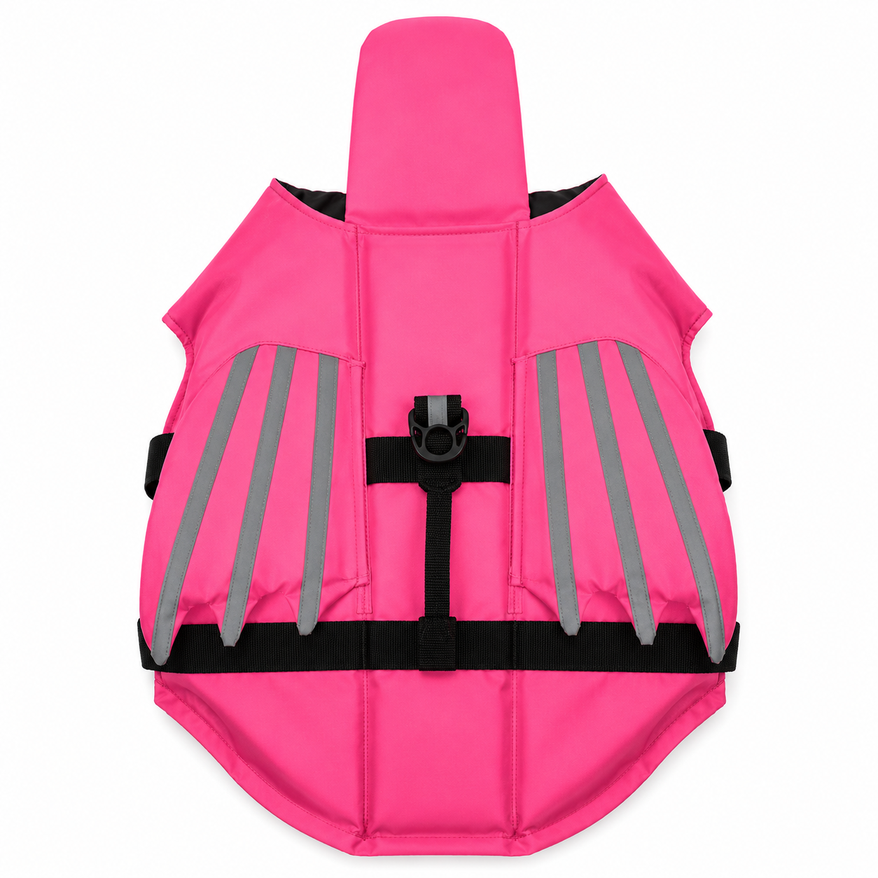 Dog Life Jacket with Reflective Strips, Adjustable