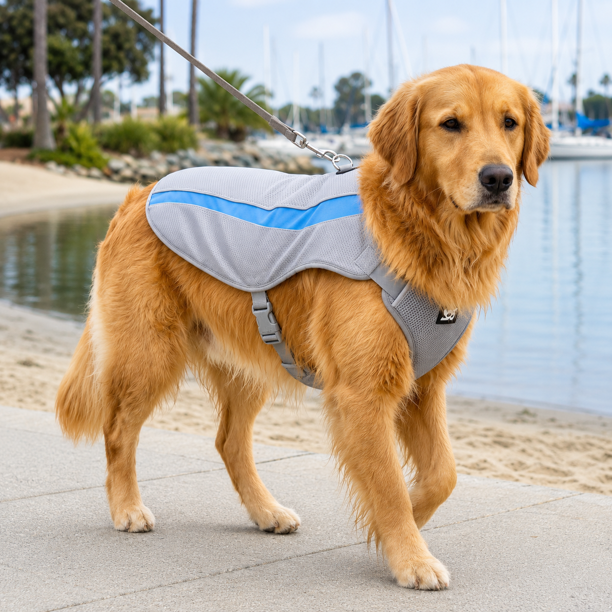 Dog Cooling Vest, Evaporative Mesh Fabric