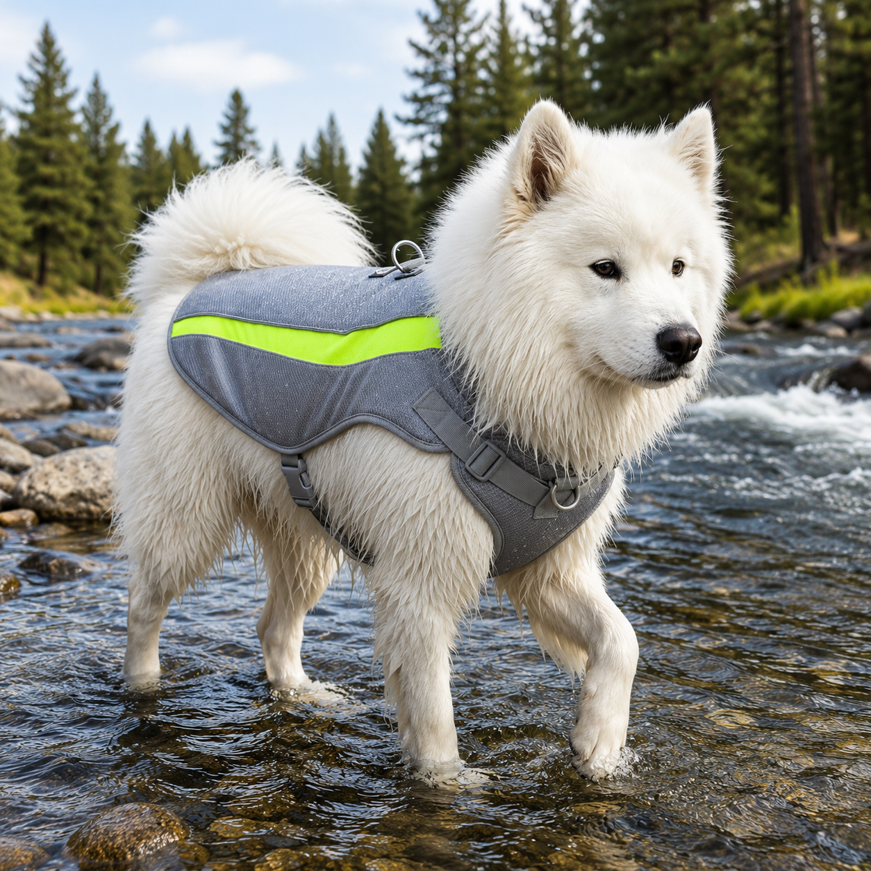 Dog Cooling Vest, Evaporative Mesh Fabric