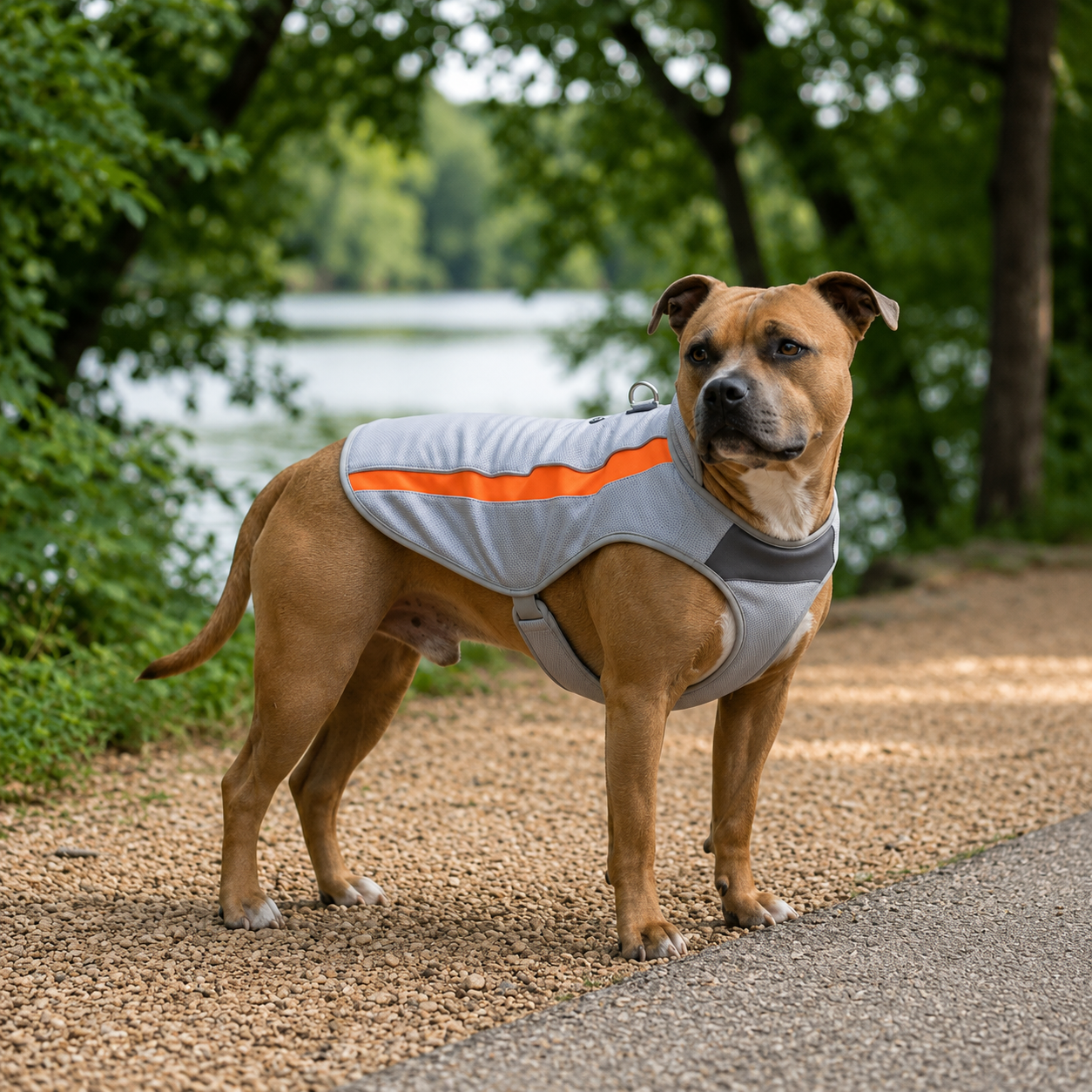 Dog Cooling Vest, Evaporative Mesh Fabric