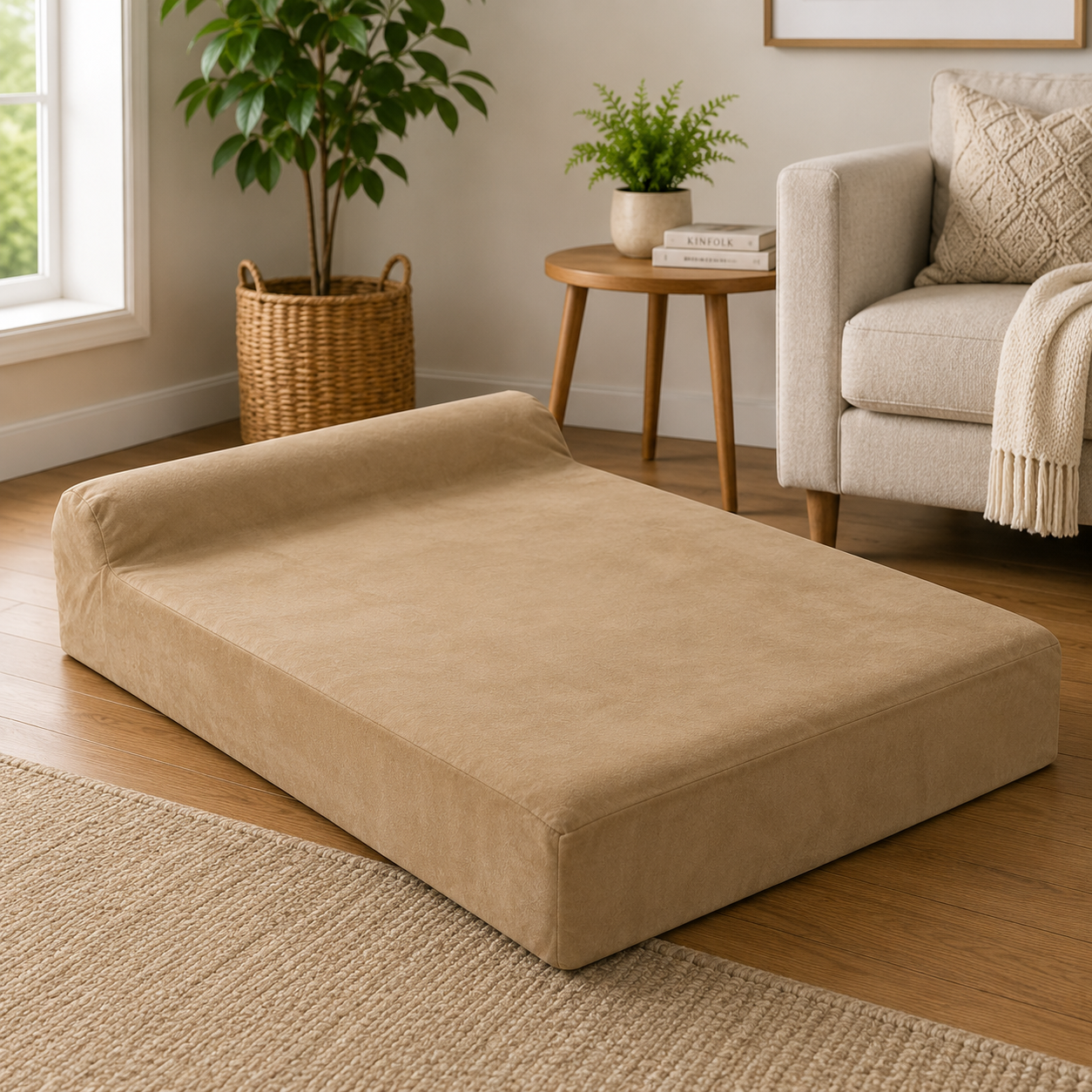Orthopedic Dog Bed with Memory Foam, Large