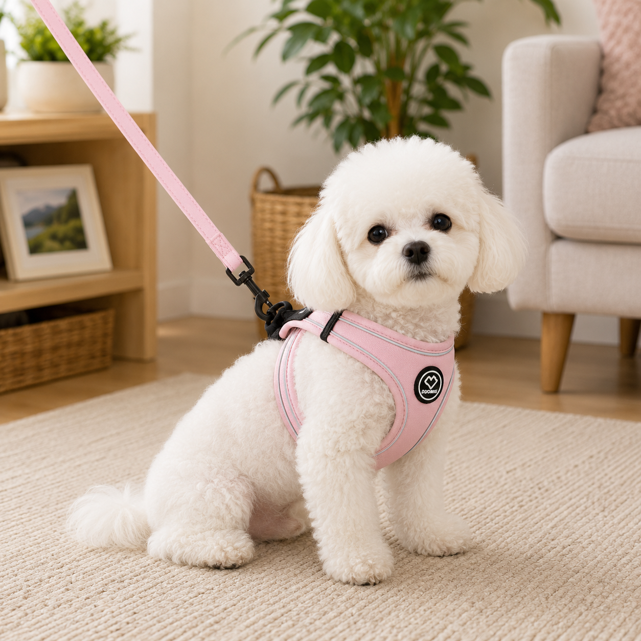 Dog Harness with Handle, Even Weight Distribution