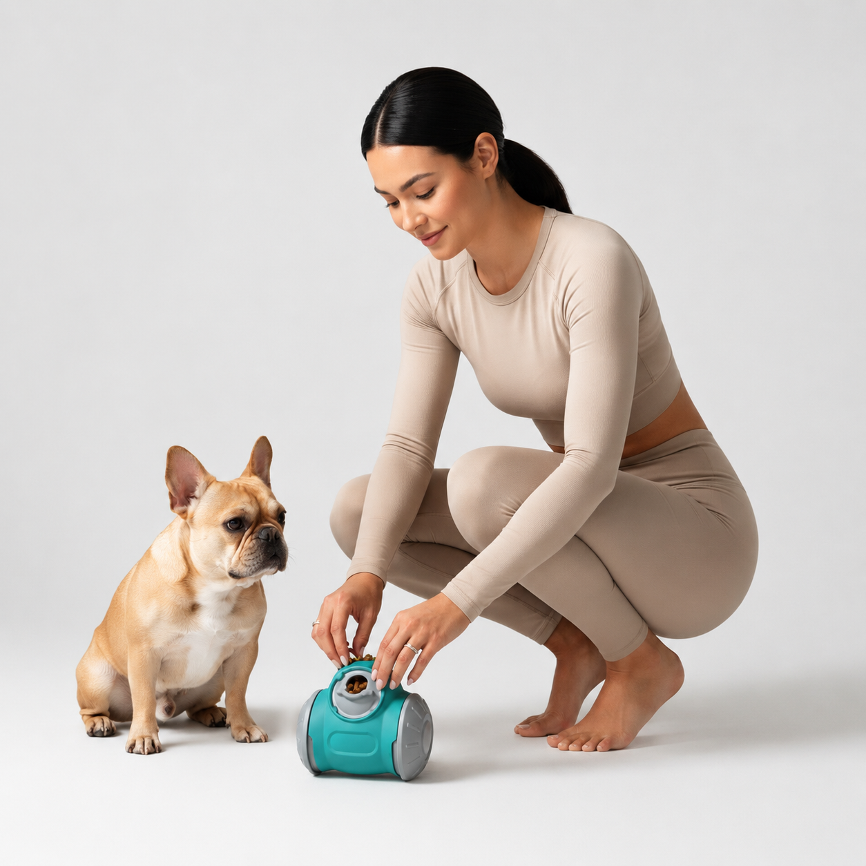 Dog Puzzle Toy with Adjustable Slow Feeder