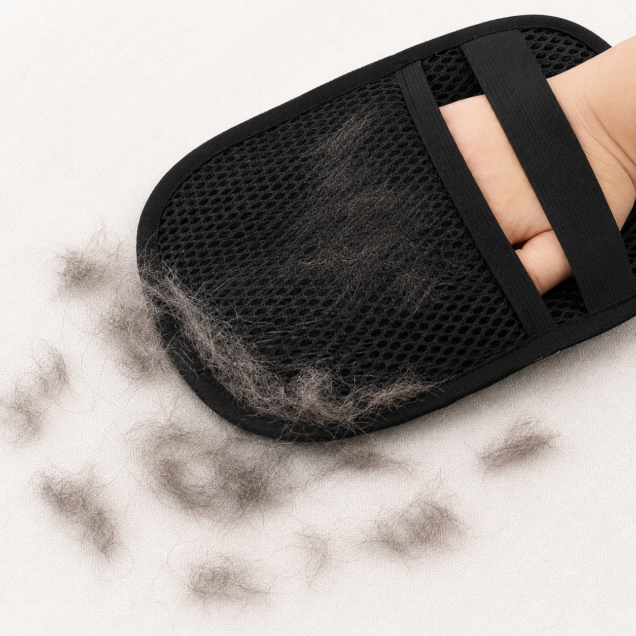 Pet Hair Removal Gloves, Reusable Grooming Mitt
