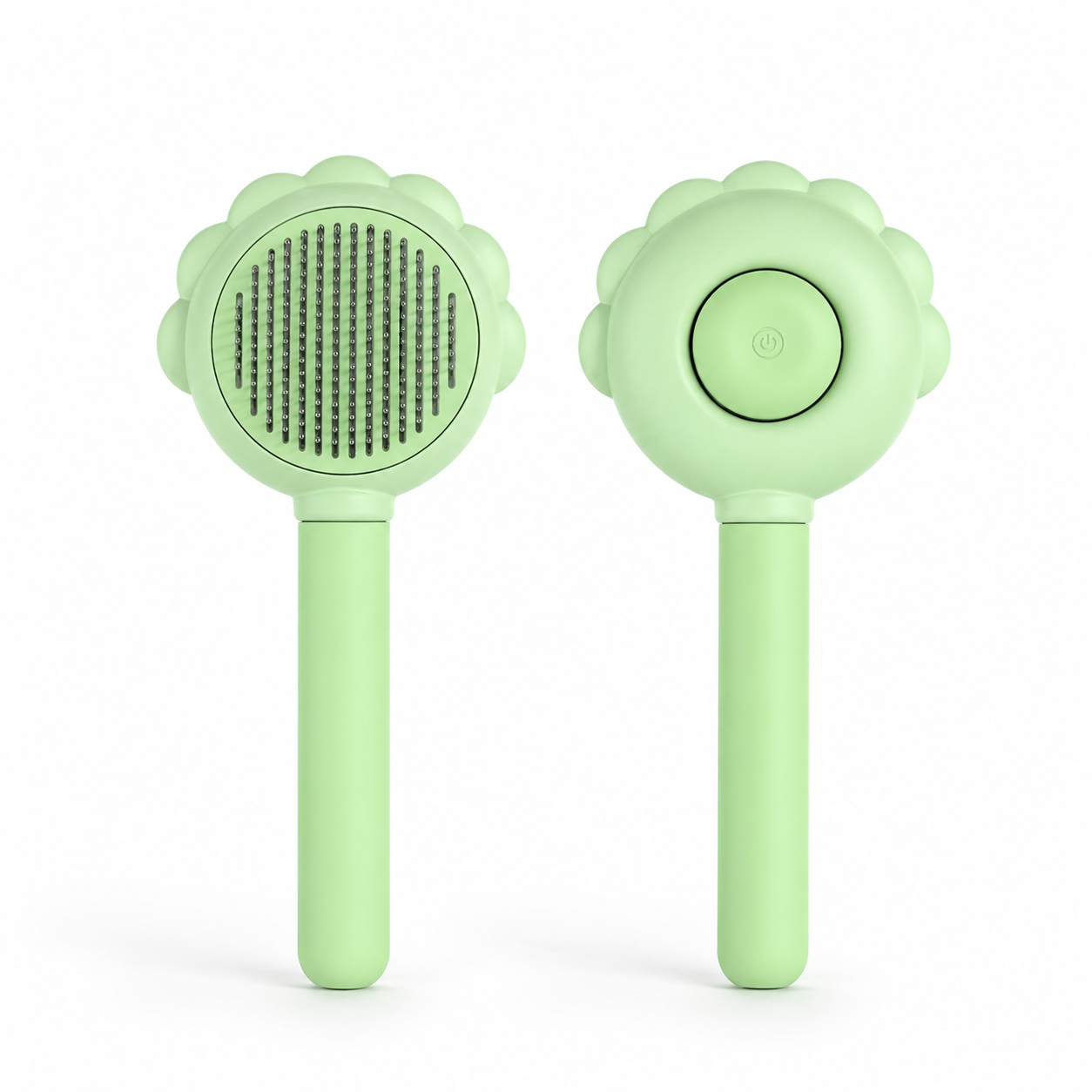 Self-Cleaning Pet Grooming Brush with Spray