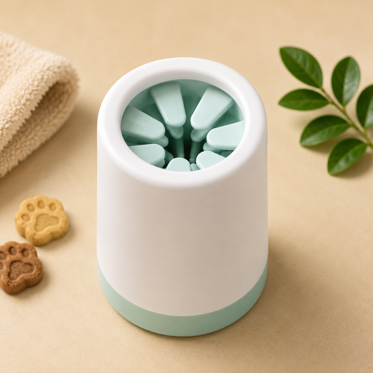 Dog Paw Washer with Soft Silicone Bristles